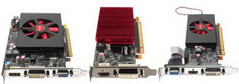 radeon HD 6450, radeon HD 6670 and HD 6570